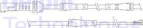 Delphi LZ0239 - Senzor de avertizare,uzura placute de frana - allinparts.ro
