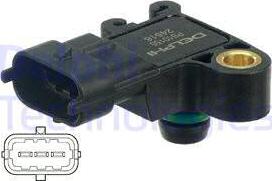 Delphi PS10155 - Senzor, presiune galerie admisie allinparts.ro