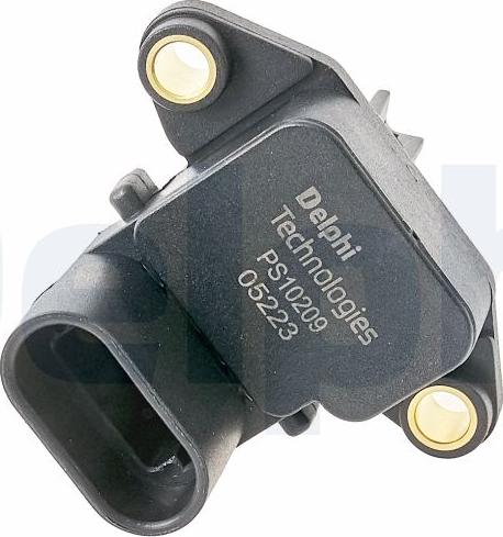 Delphi PS10209 - Senzor,presiune supraalimentare - allinparts.ro