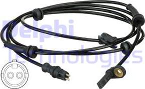 Delphi SS20484 - Senzor,turatie roata - allinparts.ro