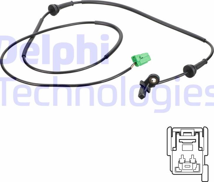 Delphi SS20623 - Senzor,turatie roata allinparts.ro