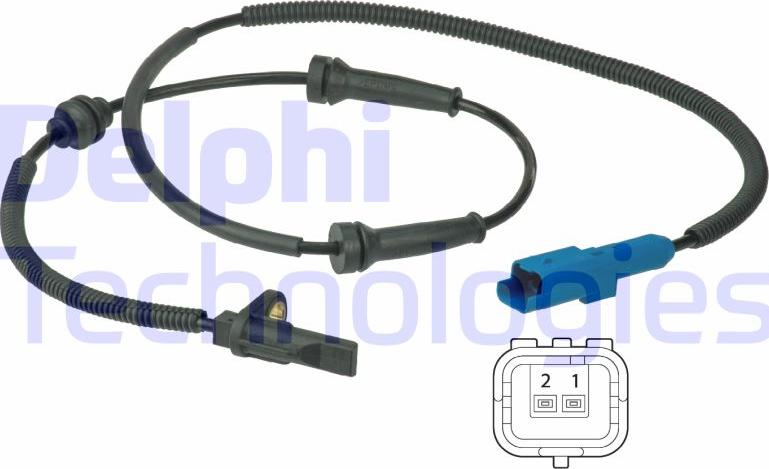 Delphi SS20390 - Senzor,turatie roata - allinparts.ro