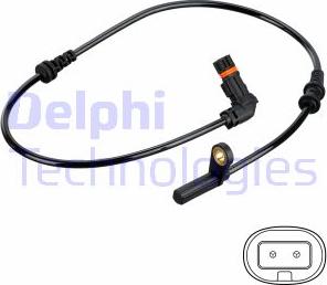 Delphi SS20797 - Senzor,turatie roata allinparts.ro
