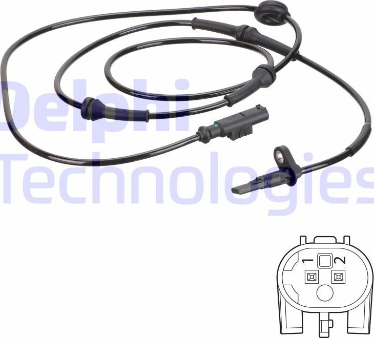 Delphi SS20711 - Senzor,turatie roata allinparts.ro