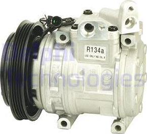 Delphi TSP0155203 - Compresor, climatizare - allinparts.ro