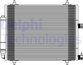 Delphi TSP0225595 - Condensator, climatizare allinparts.ro