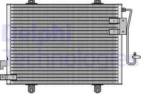 Delphi TSP0225131 - Condensator, climatizare allinparts.ro