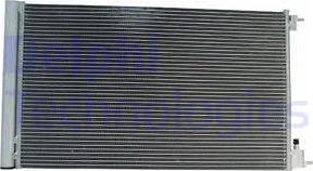 Delphi TSP0225708 - Condensator, climatizare - allinparts.ro