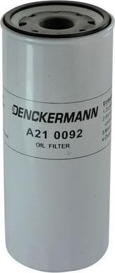 Denckermann A210092 - Filtru ulei allinparts.ro