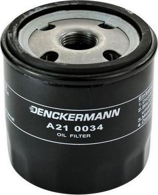 Denckermann A210034 - Filtru ulei allinparts.ro