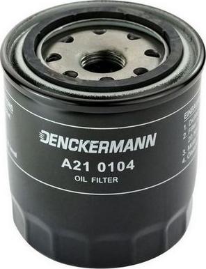 Denckermann A210104 - Filtru ulei allinparts.ro