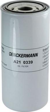 Denckermann A210339 - Filtru ulei - allinparts.ro