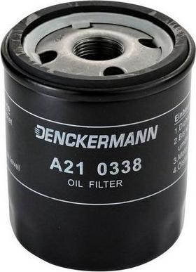 Denckermann A210338 - Filtru ulei allinparts.ro