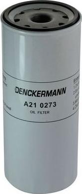 Denckermann A210273 - Filtru ulei allinparts.ro
