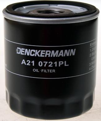 Denckermann A210721PL - Filtru ulei allinparts.ro
