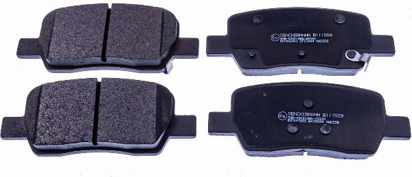 Denckermann B111559 - Set placute frana,frana disc - allinparts.ro
