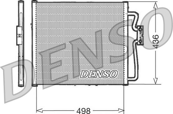 Denso DCN05019 - Condensator, climatizare - allinparts.ro