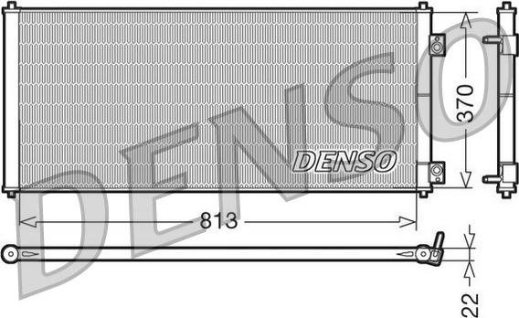 Denso DCN10018 - Condensator, climatizare allinparts.ro