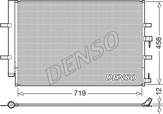 Denso DCN10036 - Condensator, climatizare allinparts.ro