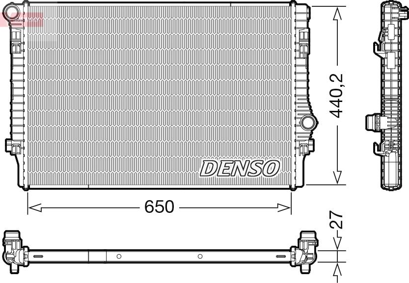 CARRO 129206300 - Radiator, racire motor allinparts.ro