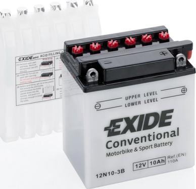 DETA 12N10-3B - Baterie de pornire allinparts.ro