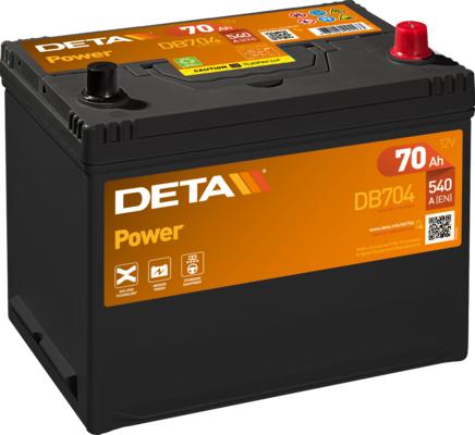 DETA DB704 - Baterie de pornire allinparts.ro