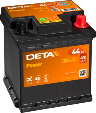 DETA DB440 - Baterie de pornire allinparts.ro
