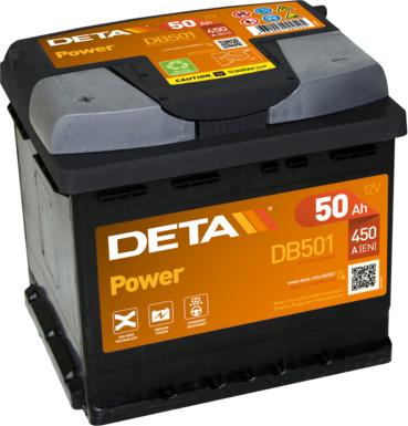 DETA DB501 - Baterie de pornire allinparts.ro