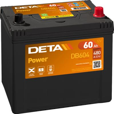 DETA DB604 - Baterie de pornire allinparts.ro