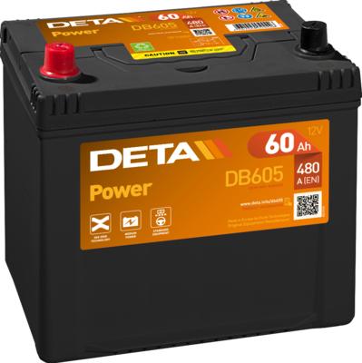 DETA DB605 - Baterie de pornire allinparts.ro