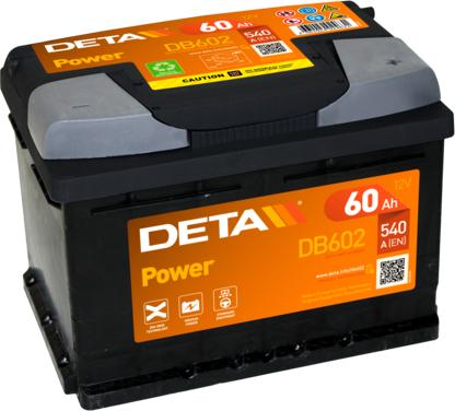 DETA DB602 - Baterie de pornire allinparts.ro