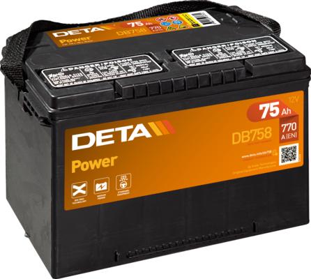 DETA DB708 - Baterie de pornire allinparts.ro
