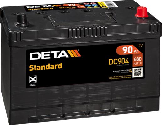 DETA DC904 - Baterie de pornire - allinparts.ro