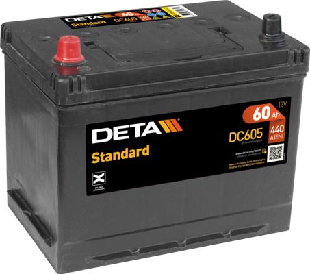 DETA DC605 - Baterie de pornire allinparts.ro