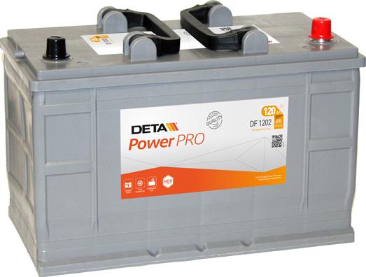 DETA DF1202 - Baterie de pornire allinparts.ro