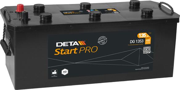 DETA DG1353 - Baterie de pornire - allinparts.ro