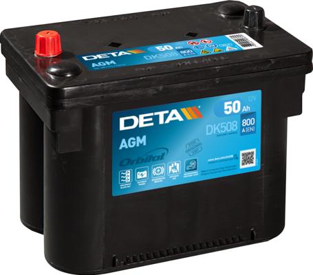 DETA DK508 - Baterie de pornire allinparts.ro