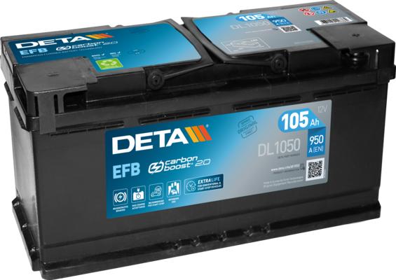 DETA DL1050 - Baterie de pornire allinparts.ro
