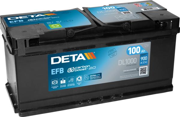 DETA DL1000 - Baterie de pornire allinparts.ro