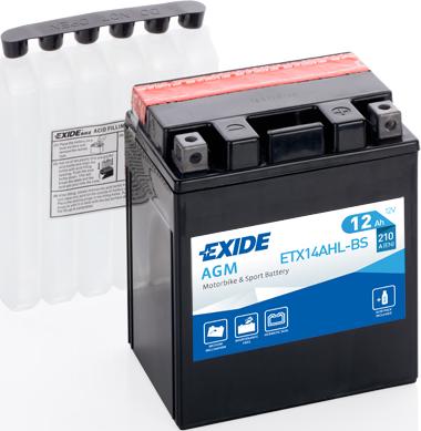 DETA ETX14AHL-BS - Baterie de pornire allinparts.ro