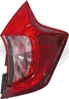 Diederichs 6036090 - Lampa spate allinparts.ro