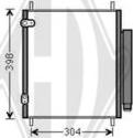 Diederichs DCC1716 - Condensator, climatizare allinparts.ro