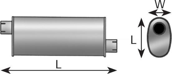 Dinex 49368 - Amortizor zgomot mijloc / spate allinparts.ro