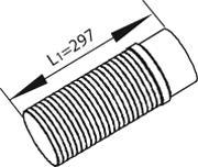 Dinex 48213 - Furtun flexibil, sistem de esapament - allinparts.ro