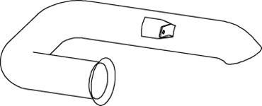 Dinex 82607 - Racord evacuare - allinparts.ro