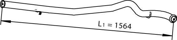 Dinex 66508 - Racord evacuare - allinparts.ro