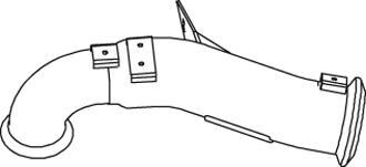 Dinex 66136 - Racord evacuare allinparts.ro