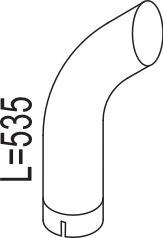 Dinex 80664 - Racord evacuare allinparts.ro