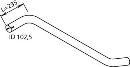 Dinex 21608 - Racord evacuare allinparts.ro