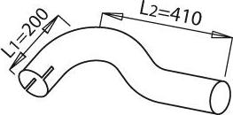 Dinex 21615 - Racord evacuare allinparts.ro